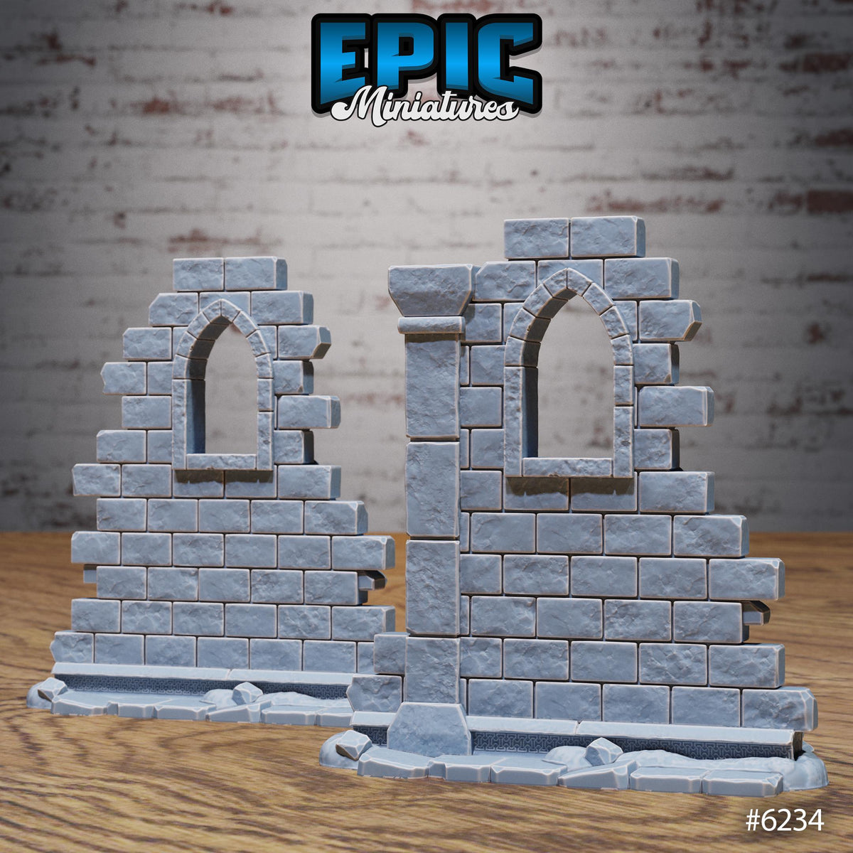 Heavenly Scatter Part 1 of 3 Option 9 A front DND miniature Heavenly Battle 16k resin