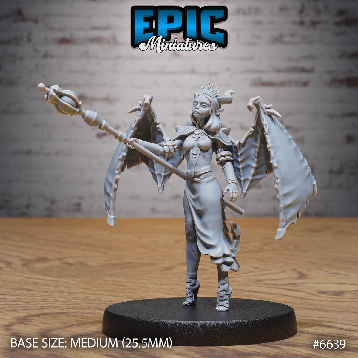 Lust Succubus Option #6639 front DND miniature Devil Empire 16k resin