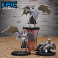 Fallen Angel Set of 3 DND miniatures group photo Devil Empire