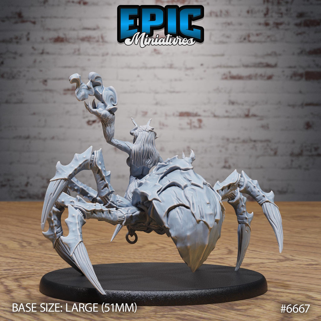 Ushi Oni Brood Mother Option #6667 back DND miniature Secretive East 16k resin