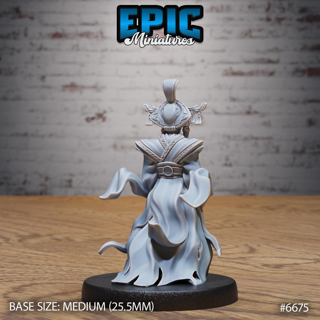 Banshee Queen Option #6675 back DND miniature Secretive East 16k resin