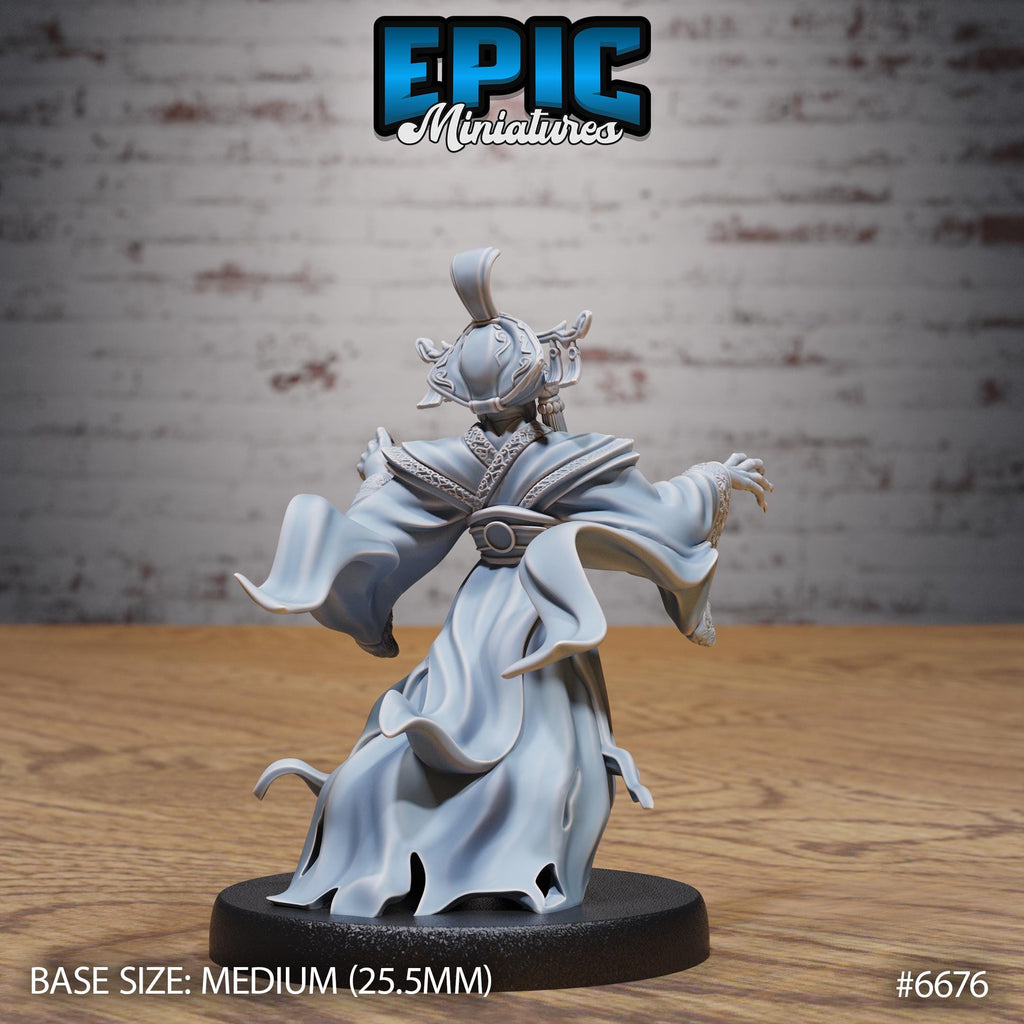 Banshee Queen Option #6676 back DND miniature Secretive East 16k resin