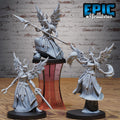 Aasimar Deva Set of 3 DND miniatures group photo Heavenly Battle