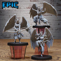 Angel Monk Set of 3 DND miniatures group photo Heavenly Battle