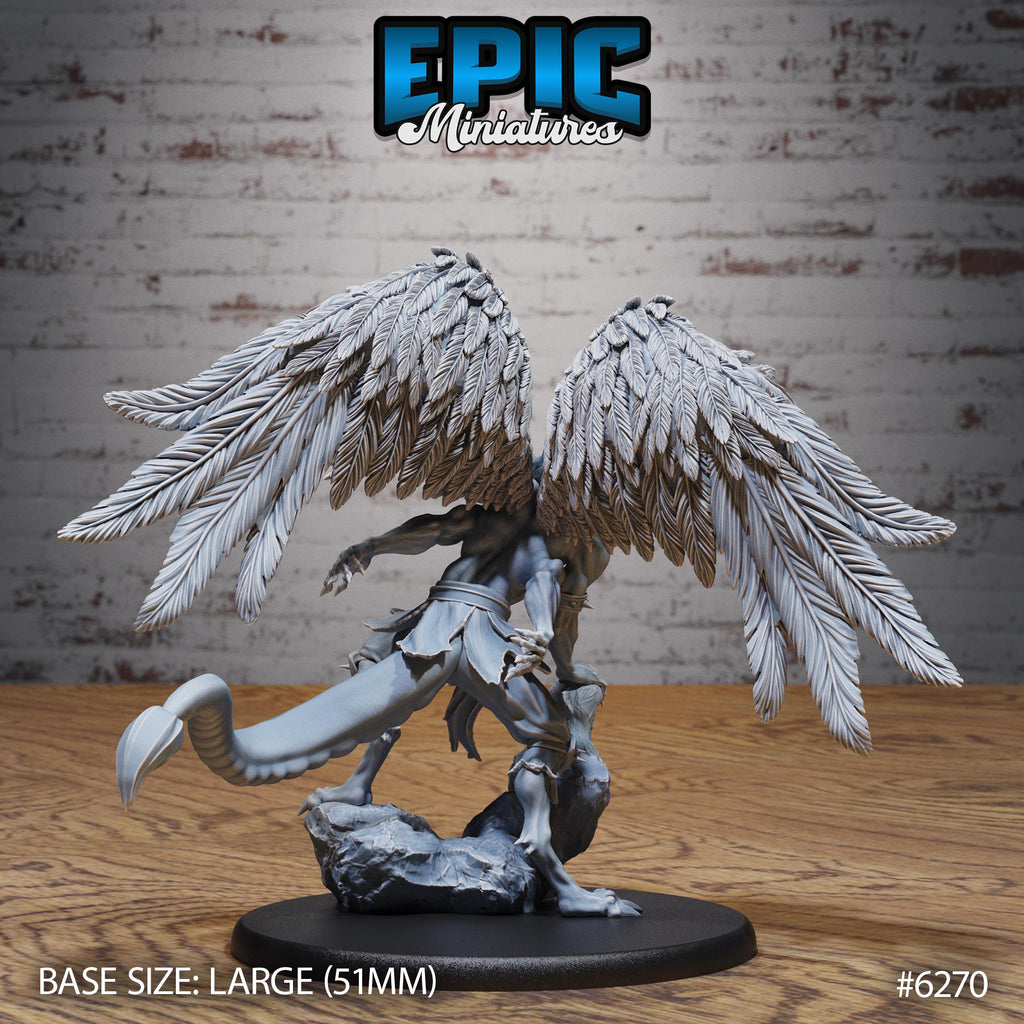 Deathsnatcher Option #6270 back DND miniature Heavenly Battle 16k resin