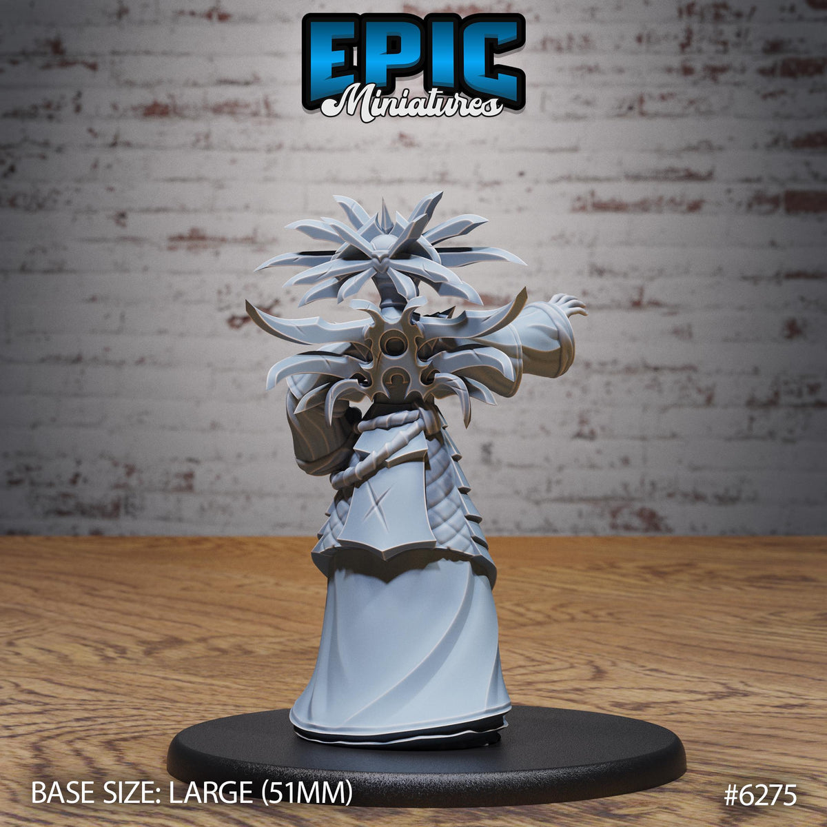Lady of Pain Option #6275 back DND miniature Heavenly Battle 16k resin