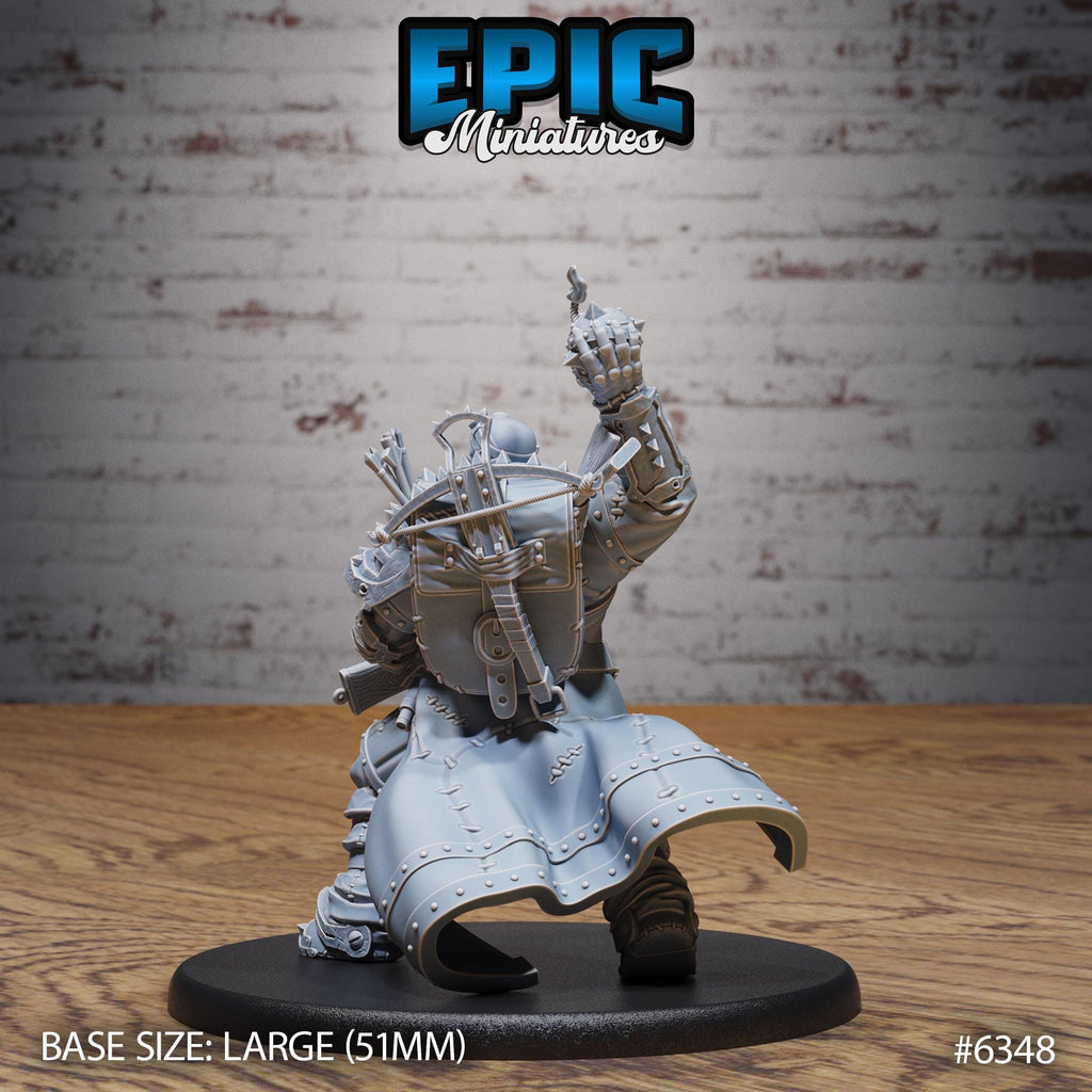 Ogre Gunslinger Option #6348 back DND miniature Construct Laboratory 16k resin