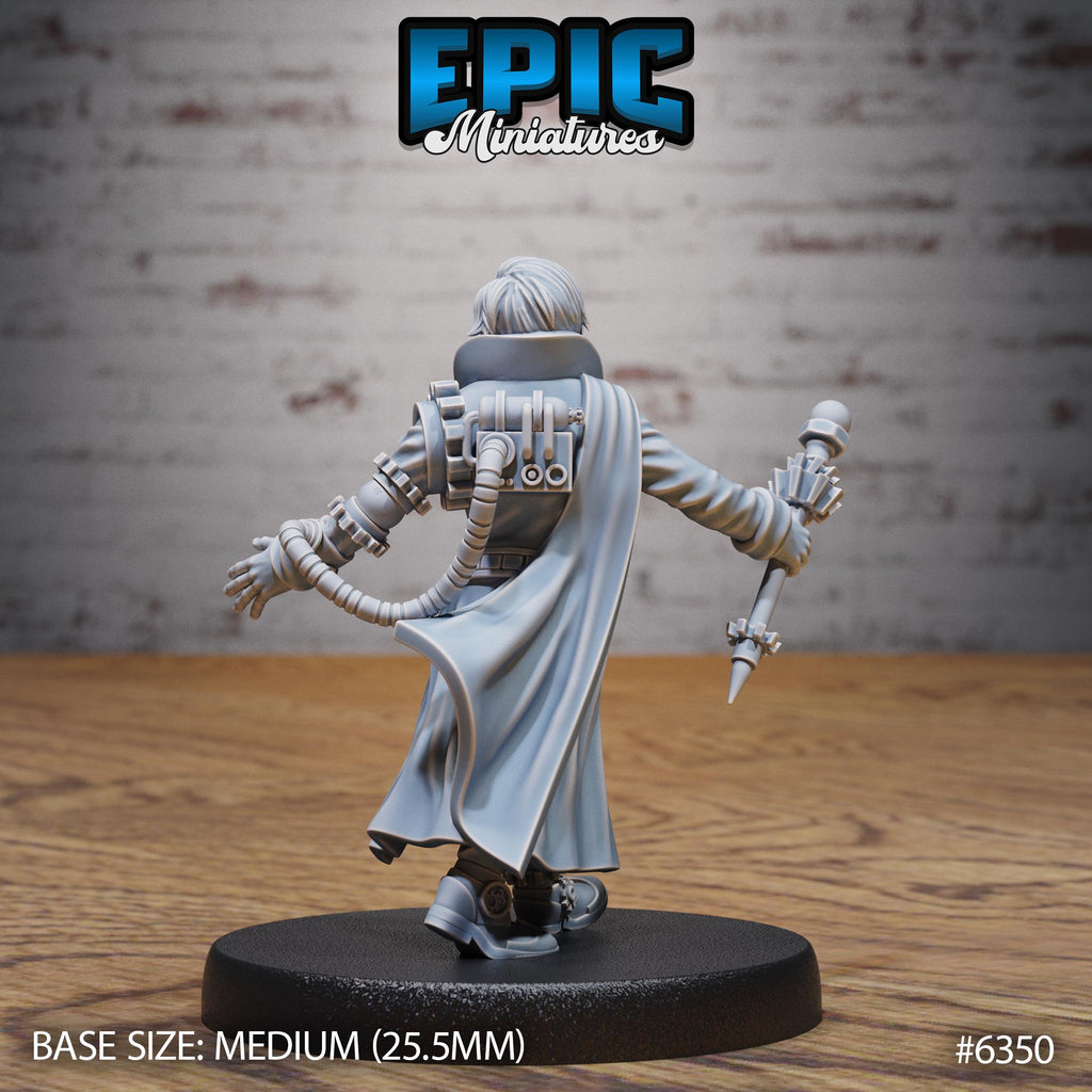 Geartown Citizen Geartown Baron back DND miniature Construct Laboratory 16k resin