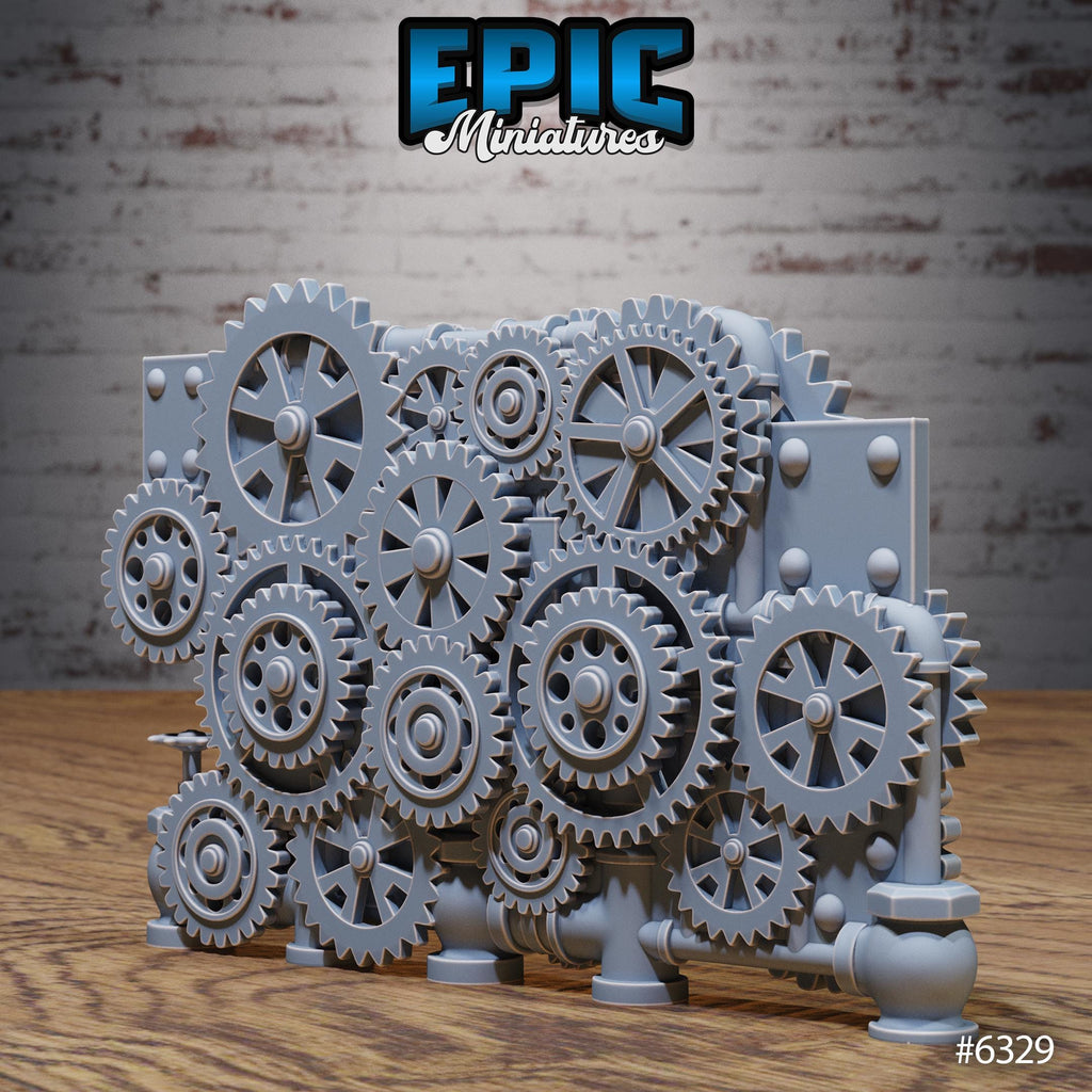 Laboratory Walls and Tiles Set DND miniature Construct Laboratory photo 5