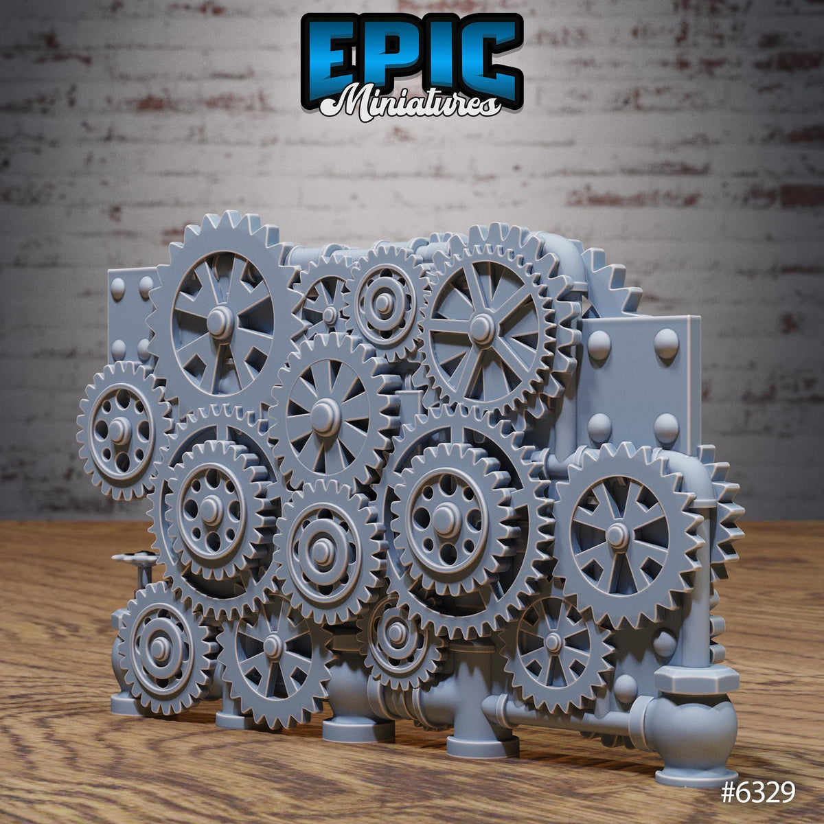 Laboratory Walls and Tiles Set DND miniature Construct Laboratory photo 5