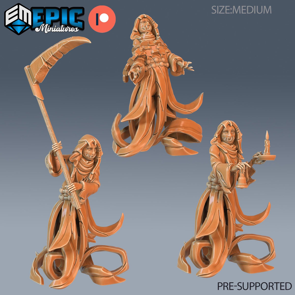 Castle Poltergeist Set of 3 DND miniatures group photo Vampires Curse