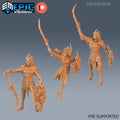 Blood Paladin Set of 3 DND miniatures group photo Vampires Curse