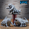 Classic Basilisk Set of 3 DND miniatures group photo Goblin Camp