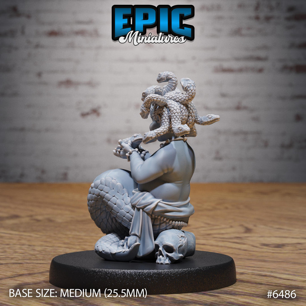 Baby Gorgon Option #6486 back DND miniature Goblin Camp 16k resin