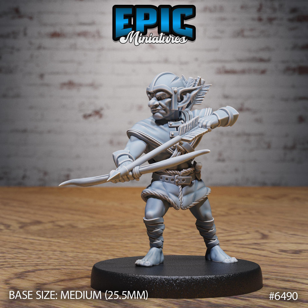 Goblins Tribe Option #6490 front DND miniature Goblin Camp 16k resin