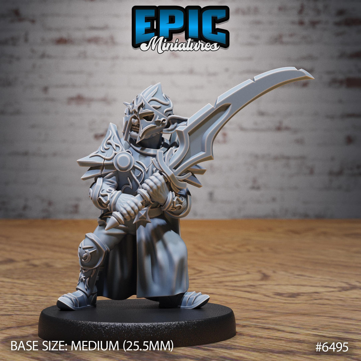 Goblins Tribe Option #6495 front DND miniature Goblin Camp 16k resin