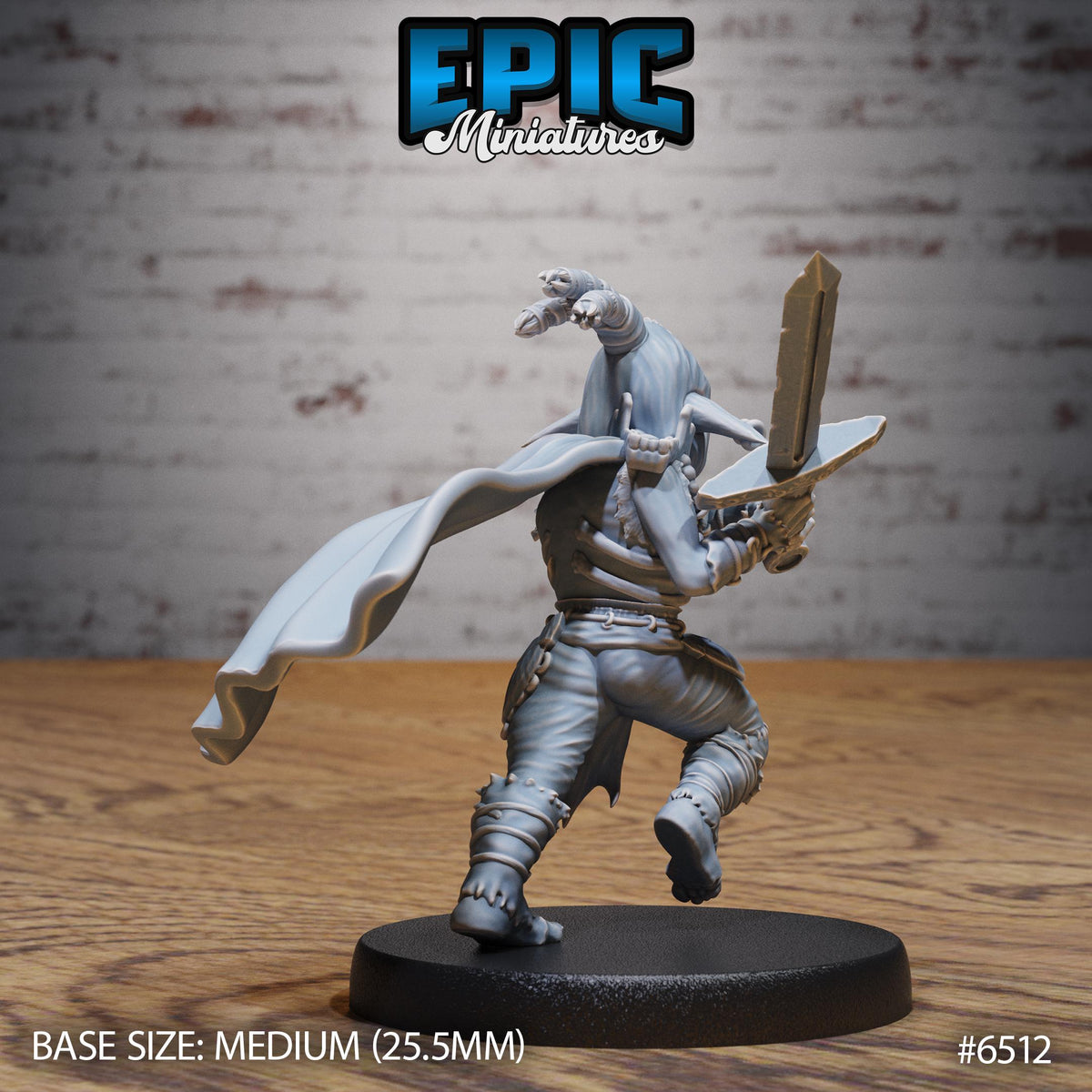 Goblin Troll Hunter Option #6512 back DND miniature Goblin Camp 16k resin