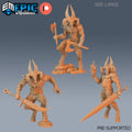 Goristro Set of 3 DND miniatures group photo Demonic Foulness