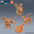 Hell Spawn Set of 3 DND miniatures group photo Demonic Foulness