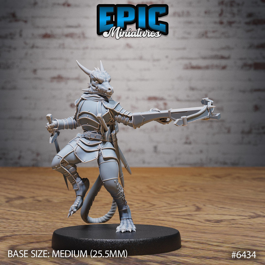 Kobold Vagabond Option #6434 front DND miniature Dragons Reborn 16k resin