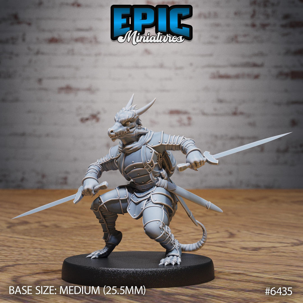 Kobold Vagabond Option #6435 front DND miniature Dragons Reborn 16k resin
