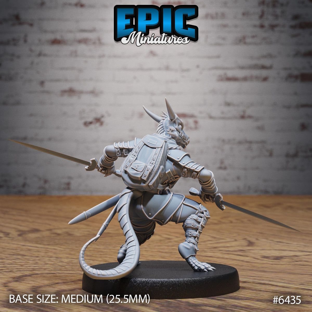 Kobold Vagabond Option #6435 back DND miniature Dragons Reborn 16k resin