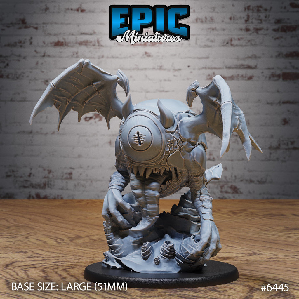 Draconic Eye Tyrant 2 of item front DND miniature Dragons Reborn 16k resin