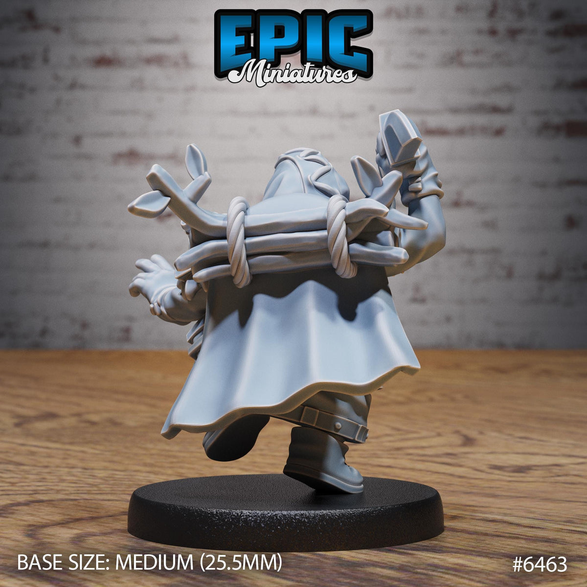 Dwarf Dragon Gunner Option #6463 back DND miniature Dragons Reborn 16k resin