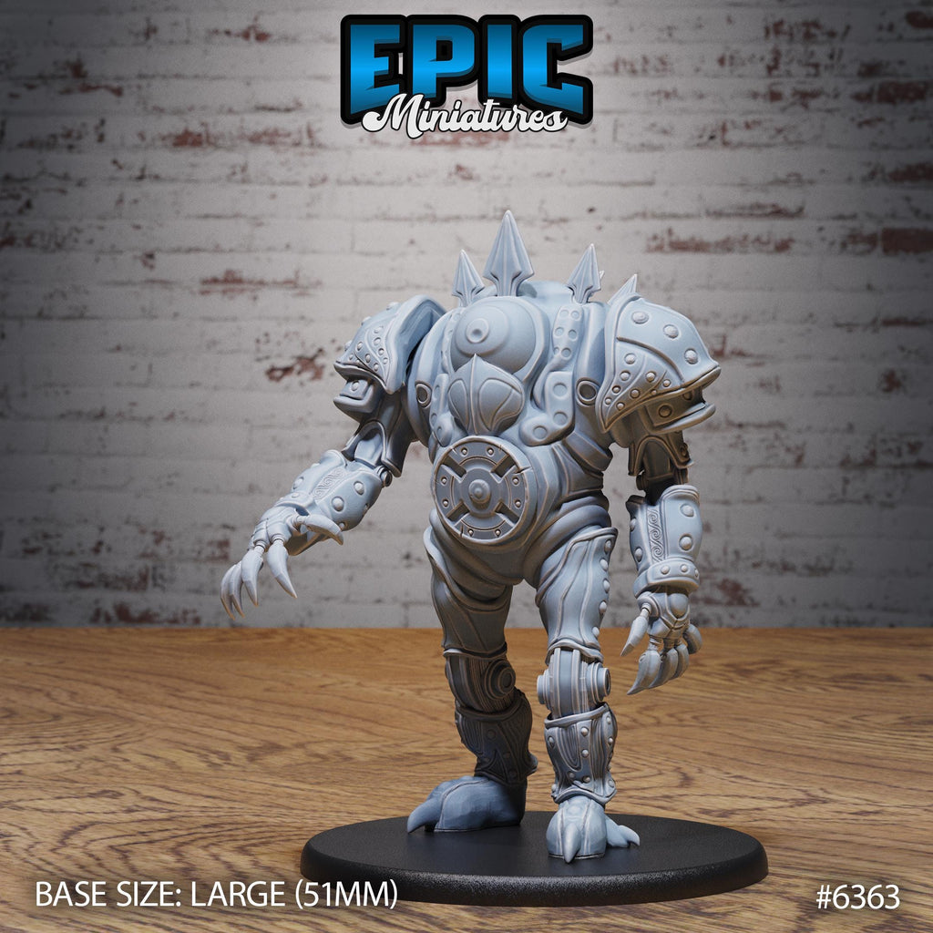 Inevitable Marut 1 Inevitable Marut front DND miniature Construct Laboratory 16k resin