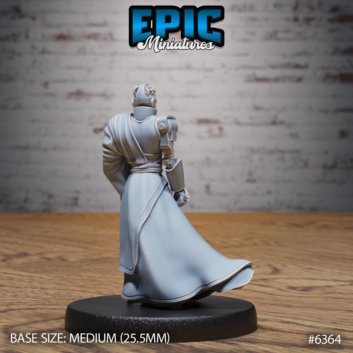 Inevitable Kolyarut Option #6364 back DND miniature Construct Laboratory 16k resin
