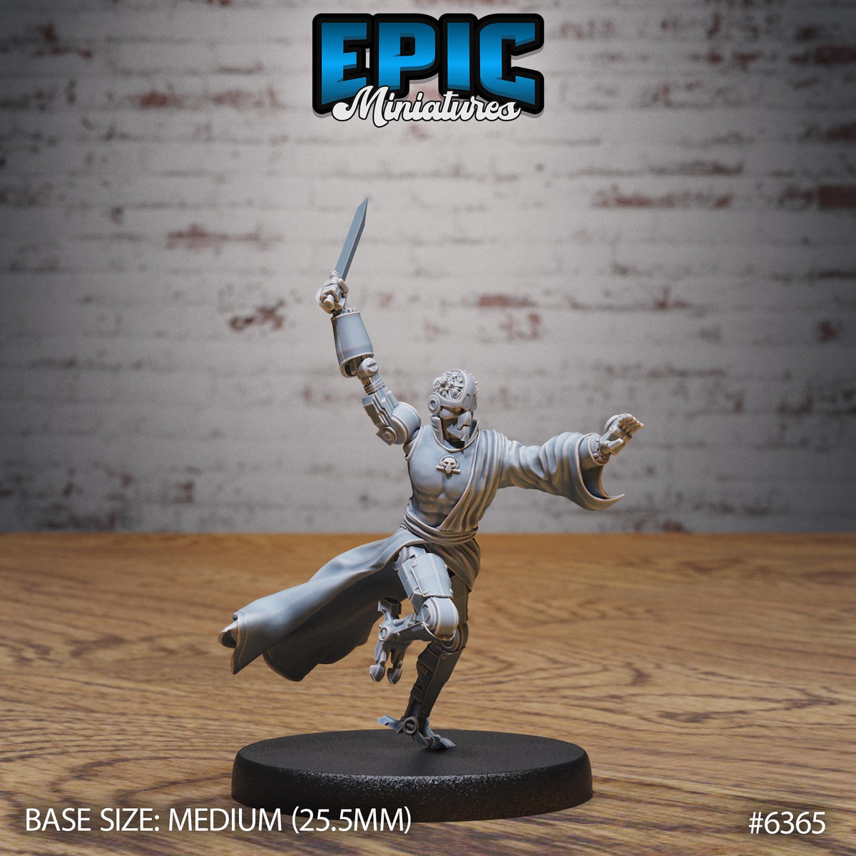 Inevitable Kolyarut Option #6365 front DND miniature Construct Laboratory 16k resin