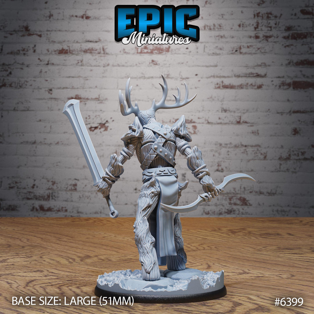 Tree Guard Option #6399 back DND miniature Forest Folk 16k resin