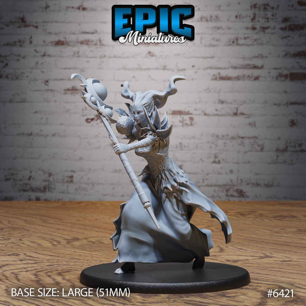 Nature High Spirit Option #6421 front DND miniature Forest Folk 16k resin