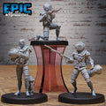 Treasure Driver Set of 3 DND miniatures group photo Deep Dive
