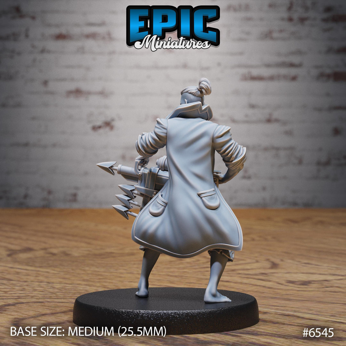 Sea Merchant of 3 Option #6545 back DND miniature Deep Dive 16k resin