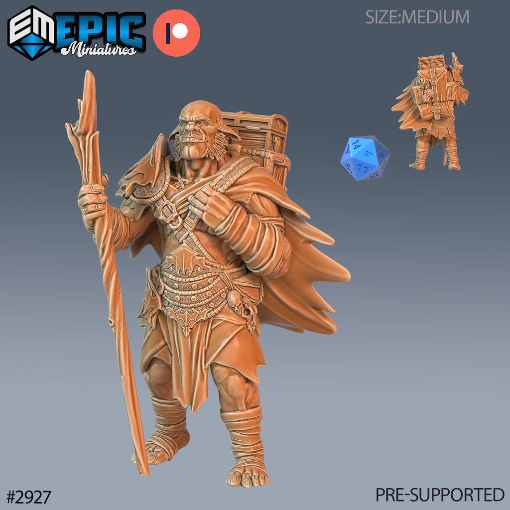 Hob Goblins Adventurer front DND miniature Goblin Caves 16k resin