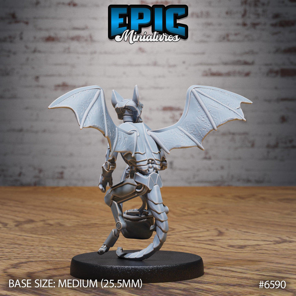 Homunculus Option #6590 back DND miniature Magical Library 16k resin