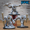 Stone Golem Set of 3 DND miniatures group photo Dwarf Army Pack