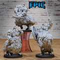 Goat Centaur Set of 3 DND miniatures group photo Dwarf Army Pack