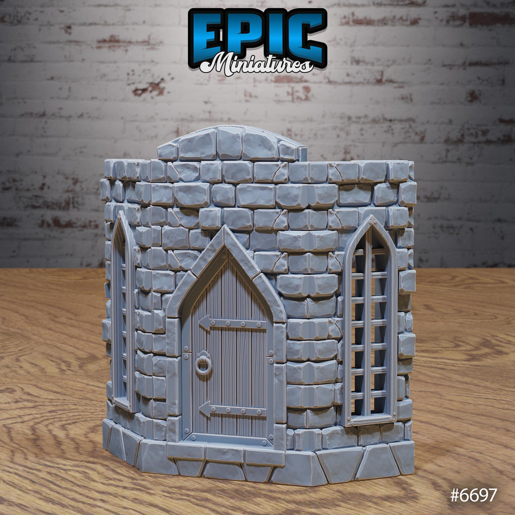 Lich Crypt Environment Option #6697 (3) front DND miniature Lich Lords Crypt 16k resin