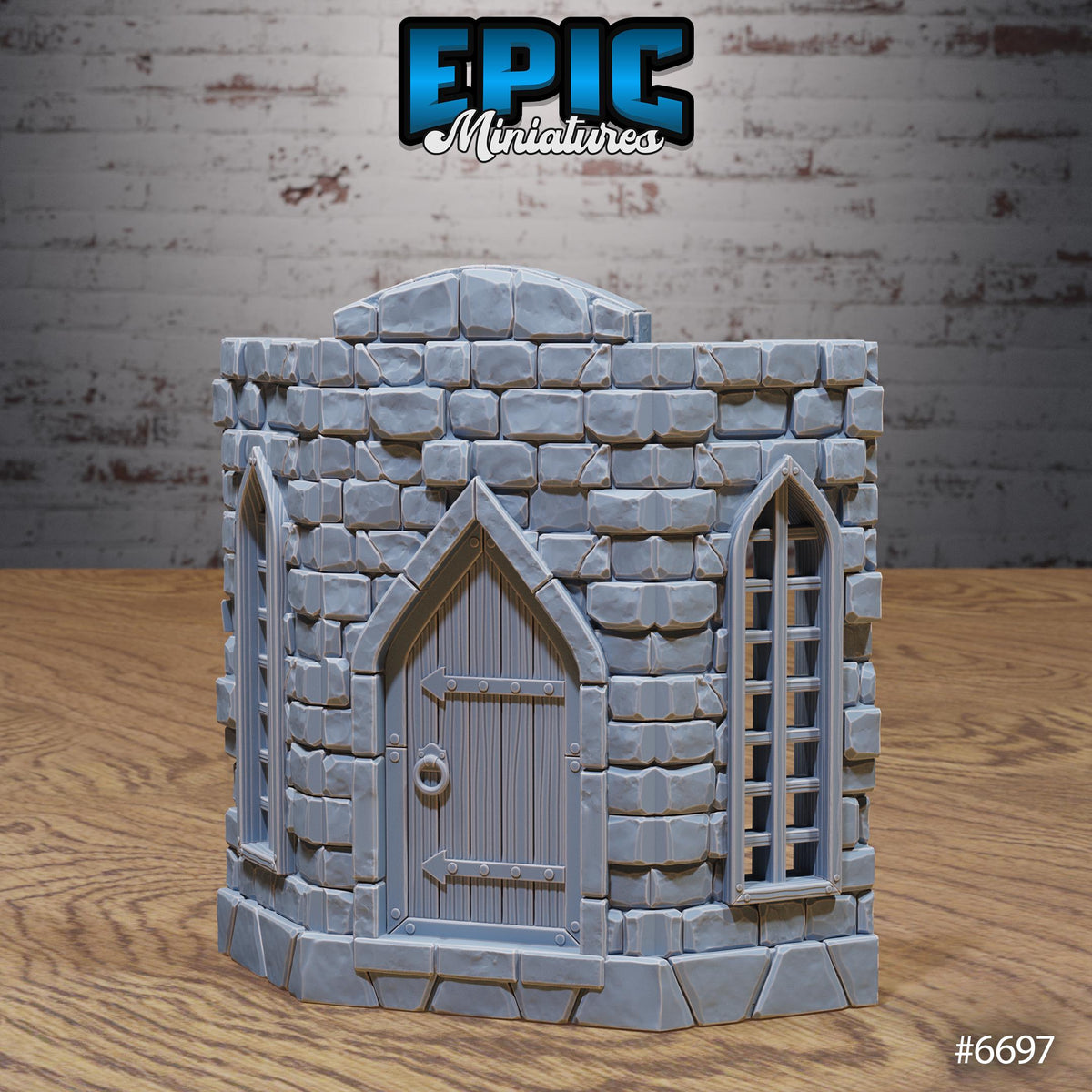 Lich Crypt Environment Option #6697 (3) front DND miniature Lich Lords Crypt 16k resin
