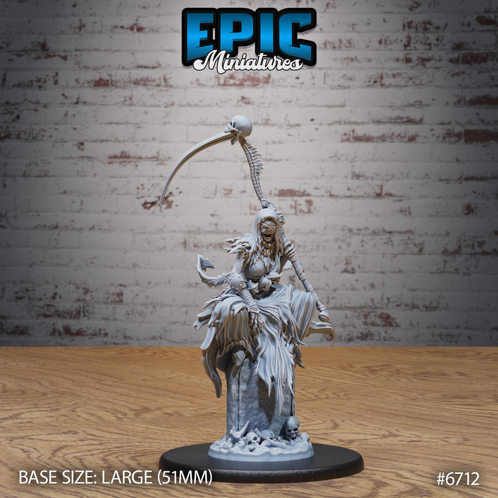 Wraith Mother Option #6712 front DND miniature Lich Lords Crypt 16k resin