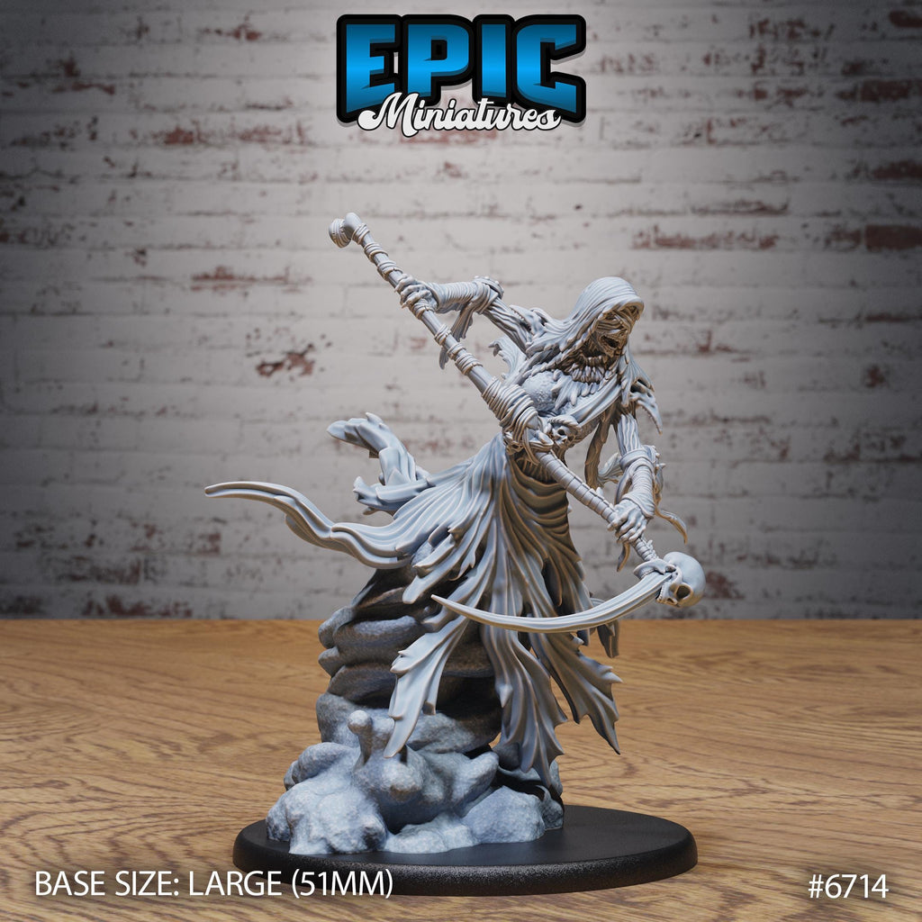 Wraith Mother Option #6714 front DND miniature Lich Lords Crypt 16k resin