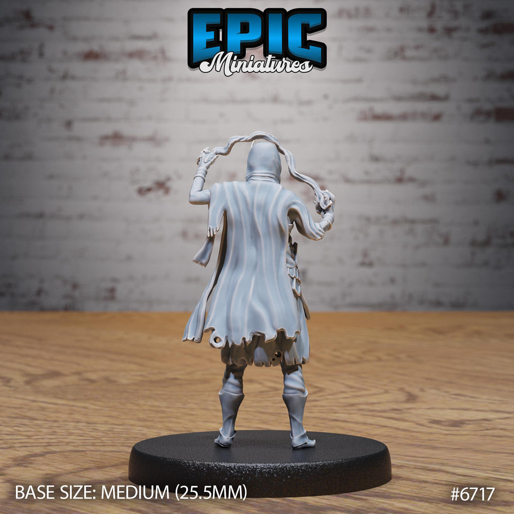 Novice Lich Option #6717 back DND miniature Lich Lords Crypt 16k resin