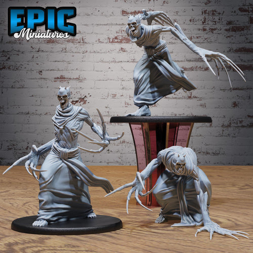 Bone Claw Set of 3 DND miniatures group photo Lich Lords Crypt