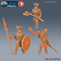 Norse God Heimdall Set of 3 DND miniatures group photo Viking Age