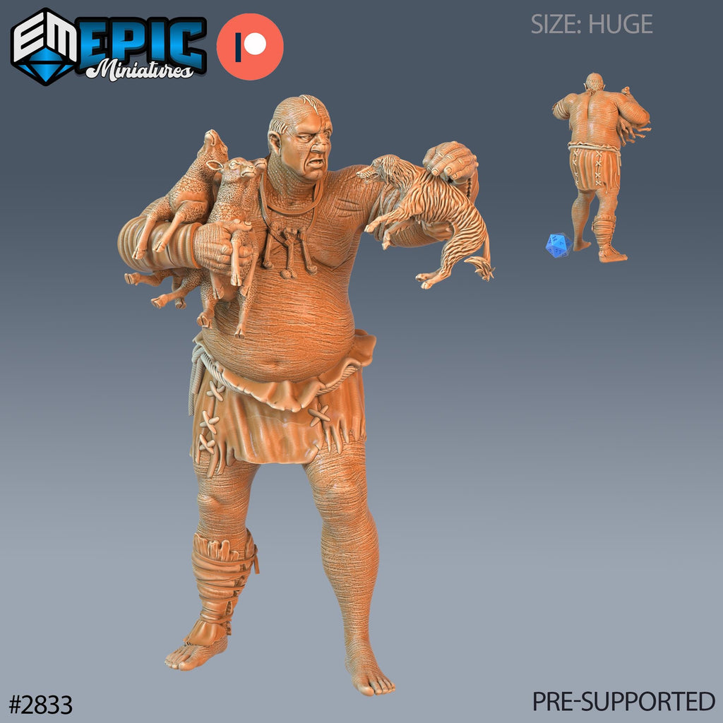 Jotunn Giant Tribe Option #2833 front DND miniature Viking Age 16k resin