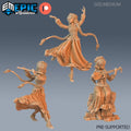 Norse Bard Set of 3 DND miniatures group photo Viking Age