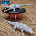 Alligator Set of 2 DND miniatures group photo Primal Jungle