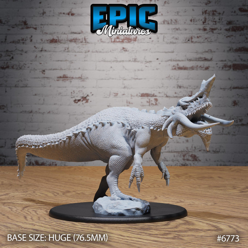 Boneskull Rex Option #6773 (2) front DND miniature Primal Jungle 16k resin